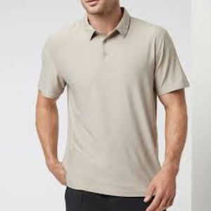 Men’s Vuori Strato Tech Polo | Toast Heather | L
